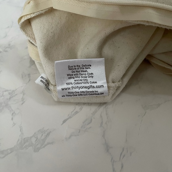 Thirty-one Statement Canvas Pillow Cover - Picture 5 of 8